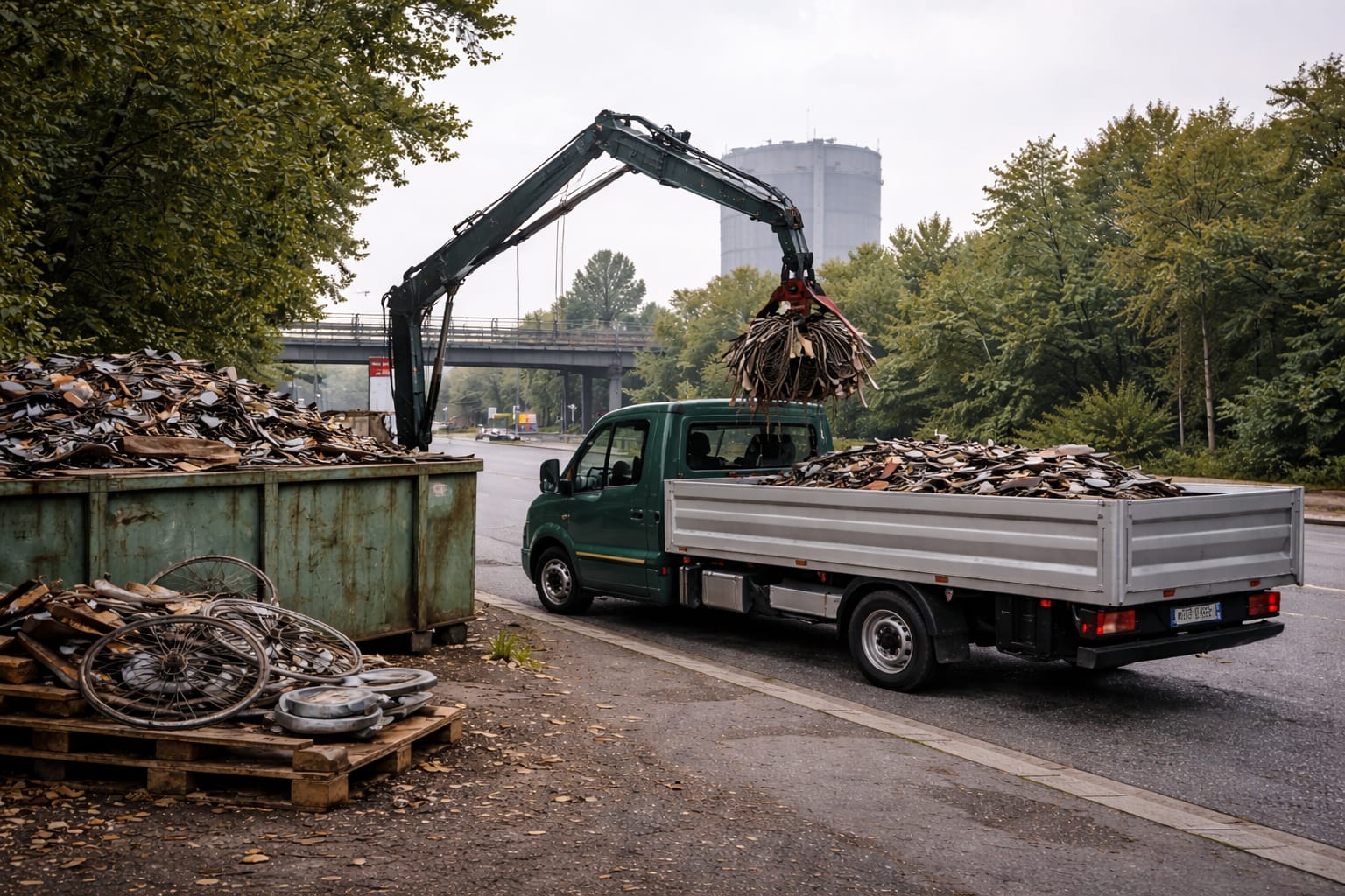 oberhausen-schrotthandel-mobiler Schrottabholung Oberhausen